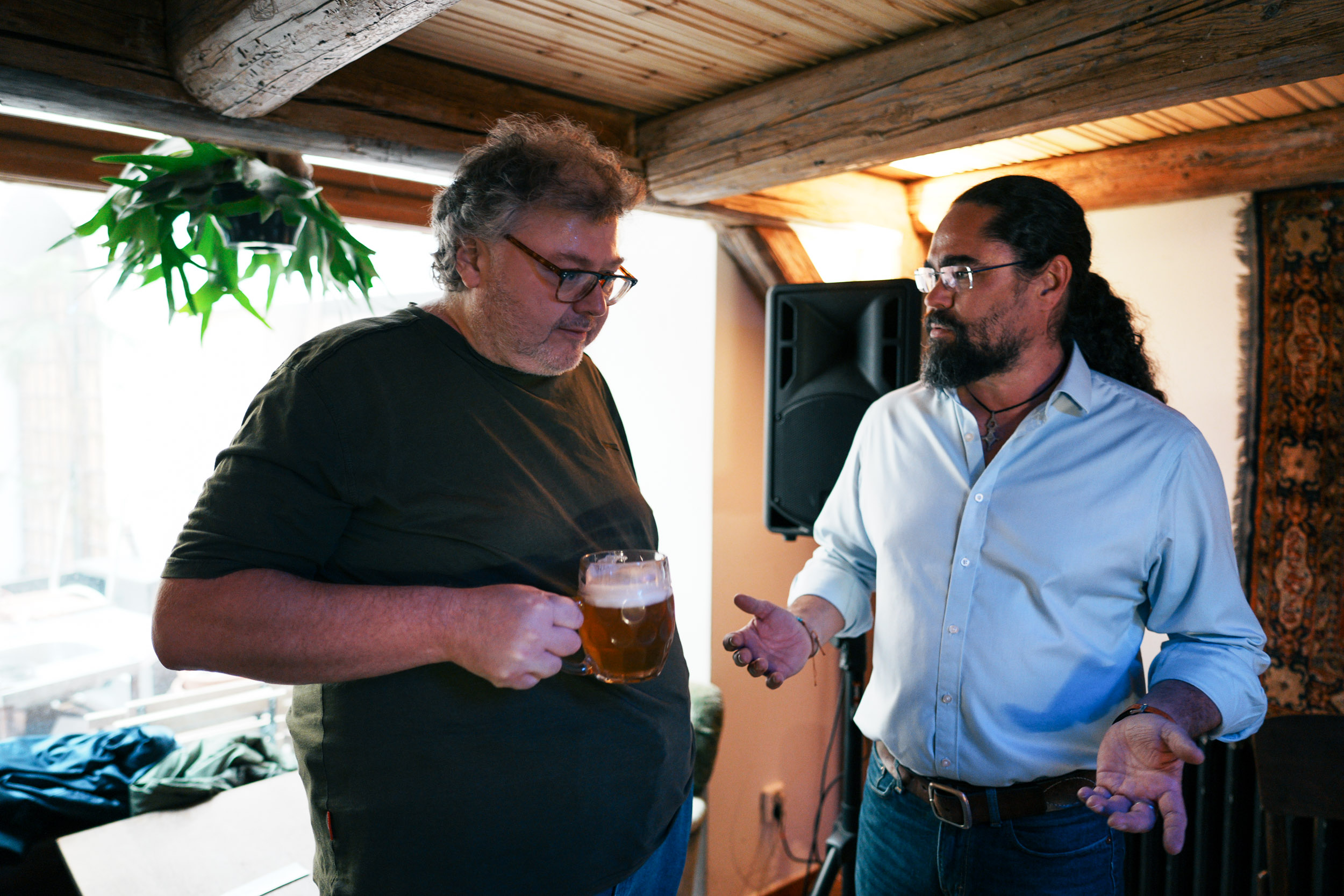 Petr Stančík na autorském čtení Umění neúspěchu
