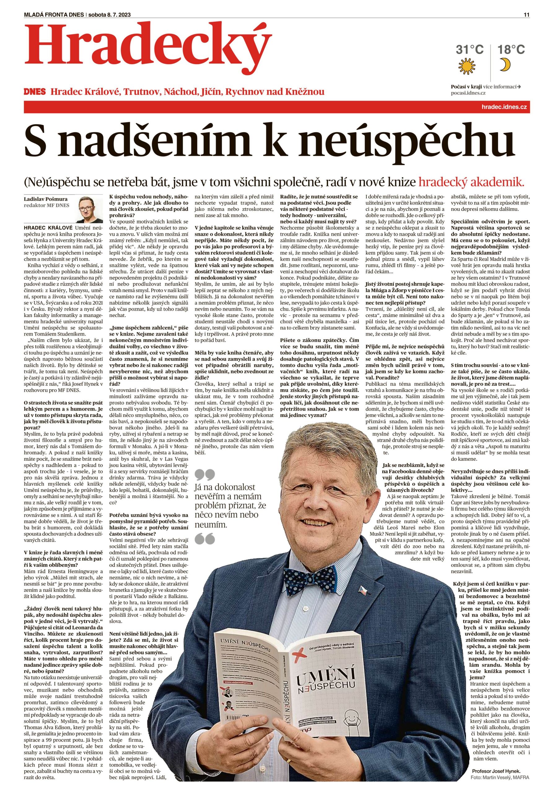 Rozhovor s Josefem Hynkem