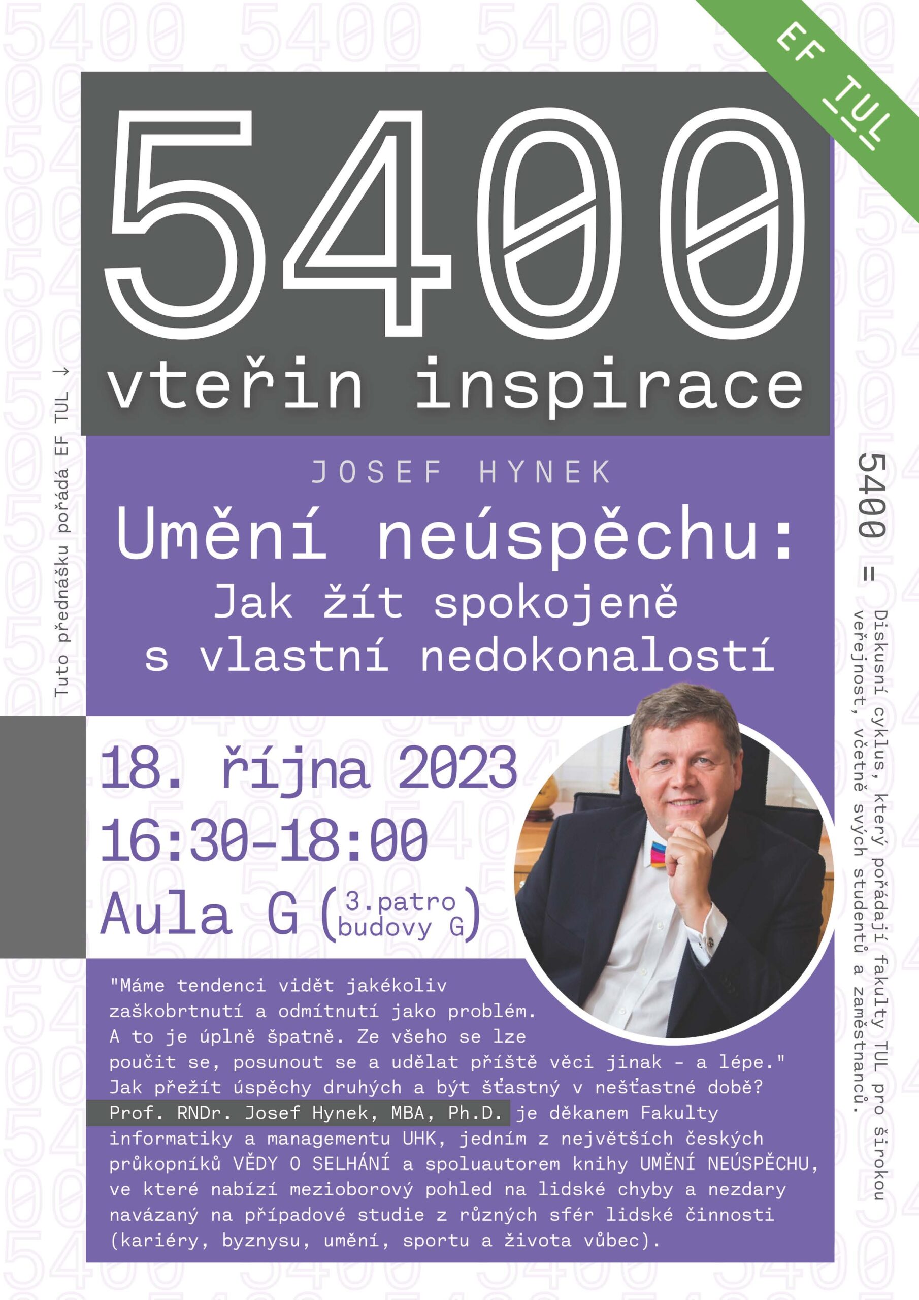 Josef Hynek na TUL