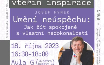 Josef Hynek na Technické univerzitě Liberec