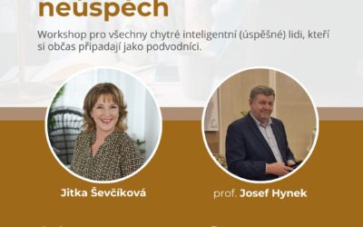 Workshop Imposter Syndrom 29. května v Praze: poslední volná místa